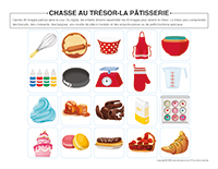 Chasse au trésor-Pâtisserie