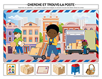 Cherche et trouve-Poste