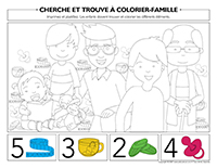 Jeu et coloriage : les dessins à la craie - Family Sphere