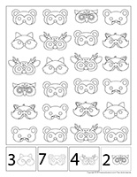 Cherche et trouve à colorier-Jour de la marmotte