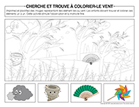 Cherche et trouve a colorier-Vent