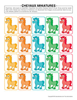 Chevaux-miniatures