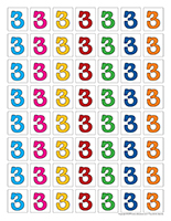 Chiffre 3-mini Chiffre 3-mini