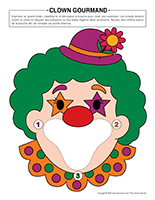 Clown gourmand