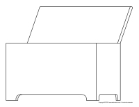 Coffre a jouets a estampiller
