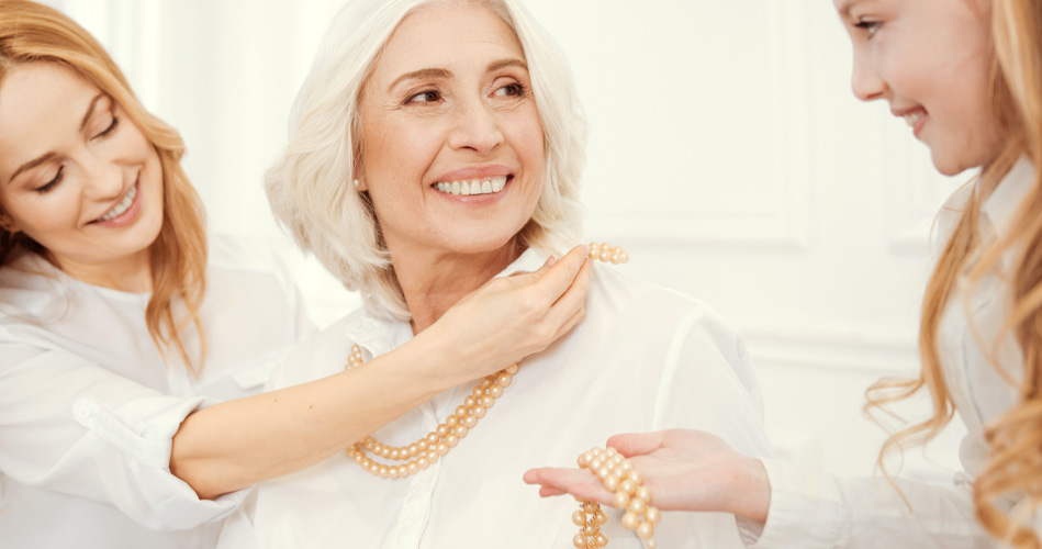 Collier de formes pour la fête des Mères