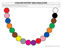 Collier expert des couleurs