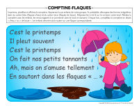 Comptine-Flaques