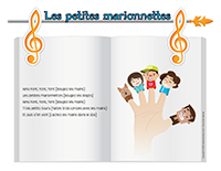 Comptine-Les petites marionnettes