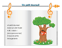 Comptine-Un petit écureuil Comptine-Un petit écureuil