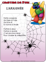 Comptine de Poni - L'araignée Comptine de Poni - L'araignée