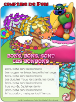 Comptine de Poni - Les friandises Comptine de Poni - Les friandises