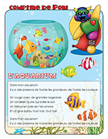 Comptine de Poni-L'aquarium Comptine de Poni-L'aquarium