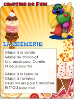 Comptine de Poni-La crèmerie Comptine de Poni-La crèmerie
