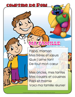 Comptine de Poni-La famille