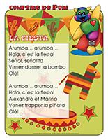 Comptine de Poni-La fiesta Comptine de Poni-La fiesta