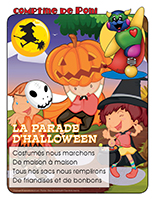 Comptine de Poni-La parade d'Halloween Comptine de Poni-La parade d'Halloween