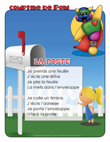 Comptine de Poni-La poste Comptine de Poni-La poste