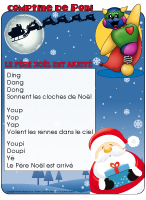 Comptine de Poni-Le Père Noël est arrivé