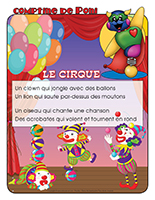 Comptine de Poni-Le cirque