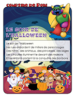 Comptine de Poni-Le soir de l'Halloween Comptine de Poni-Le soir de l'Halloween
