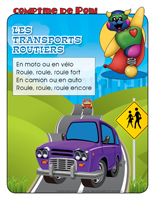 Comptine de Poni-Le transport routier Comptine de Poni-Le transport routier