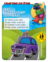 Comptine de Poni-Le transport routier