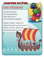 Comptine de Poni-Les Vikings Comptine de Poni-Les Vikings