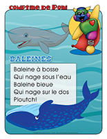 Comptine de Poni-Les baleines