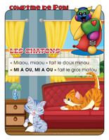 Comptine de Poni-Les chatons