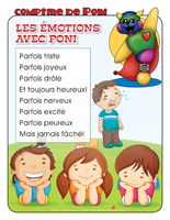 Comptine de Poni-Les émotions avec Poni Comptine de Poni-Les émotions avec Poni