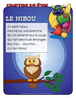 Comptine de Poni-Les hiboux Comptine de Poni-Les hiboux