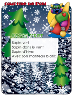 Comptine de Poni-Sapin vert