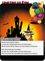 Comptine de poni-Halloween Comptine de poni-Halloween