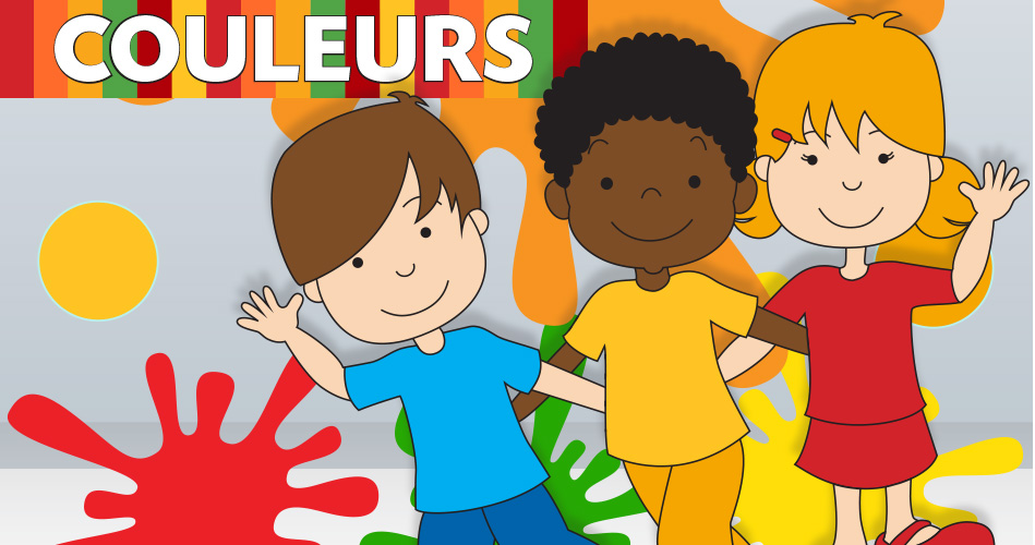 Les couleurs, activités pour enfants.