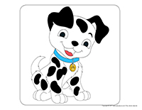 Dalmatien comestible-Les pompiers