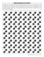 Découpage de chats