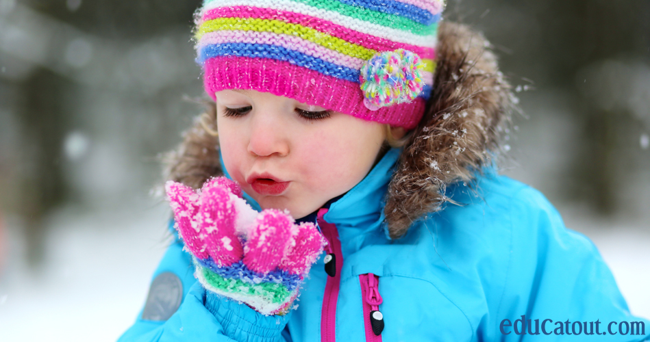 Des activités pour stimuler le langage sous le thème de la neige