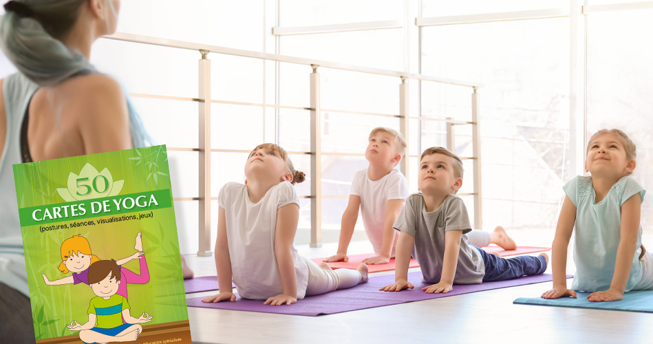 Des cartes de yoga adaptées à lenfance