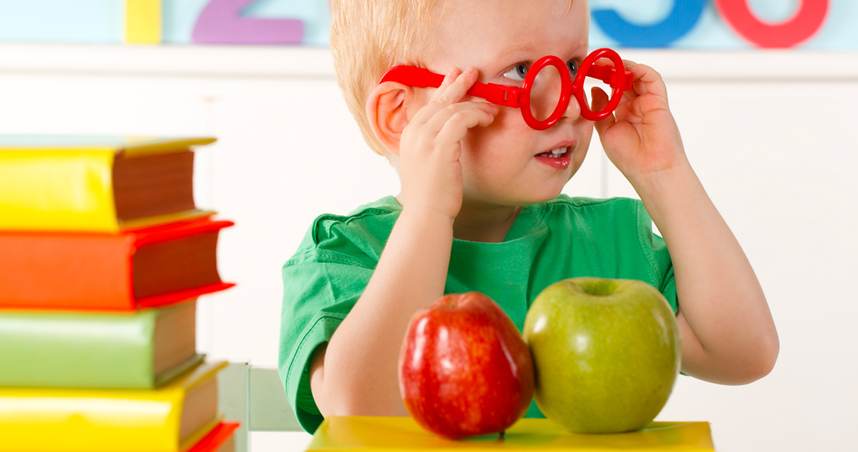 Des pommes dans le coin lecture