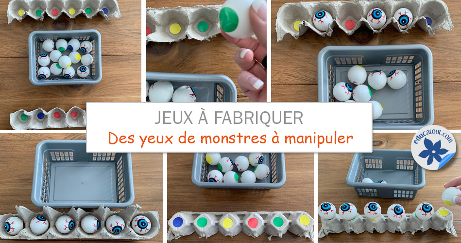 Des yeux de monstres à manipuler