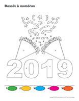 Bonne année 2019, activités pour enfants. | Educatout
