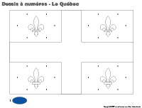 Dessin à Numéros-Le Québec