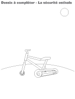 Dessin à compléter - La sécurité estivale Dessin à compléter - La sécurité estivale