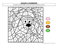 Dessin a numeros-Animaux