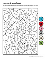 Dessin a numeros-Saint-Valentin
