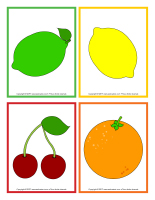 Dessins de fruits