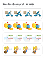 Éduc-Pareil pas pareil-La poste
