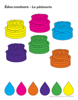 Éduc-couleurs-La pâtisserie Éduc-couleurs-La pâtisserie