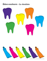 Éduc-couleurs-Le dentiste Éduc-couleurs-Le dentiste